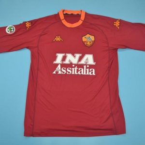 Camiseta AS Roma 2000/01
