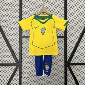 Camiseta y Pantalón corto Brasil 2004