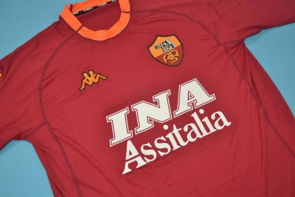 Camiseta AS Roma 2000/01 - Imagen 4