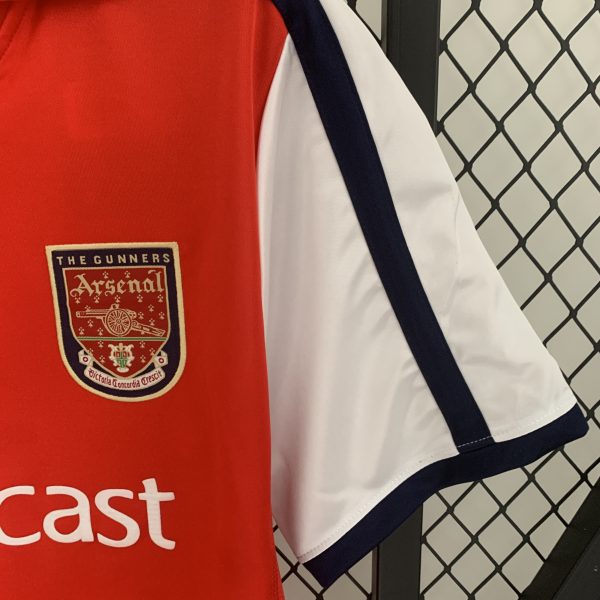 Camiseta Arsenal 2001/02 - Imagen 3