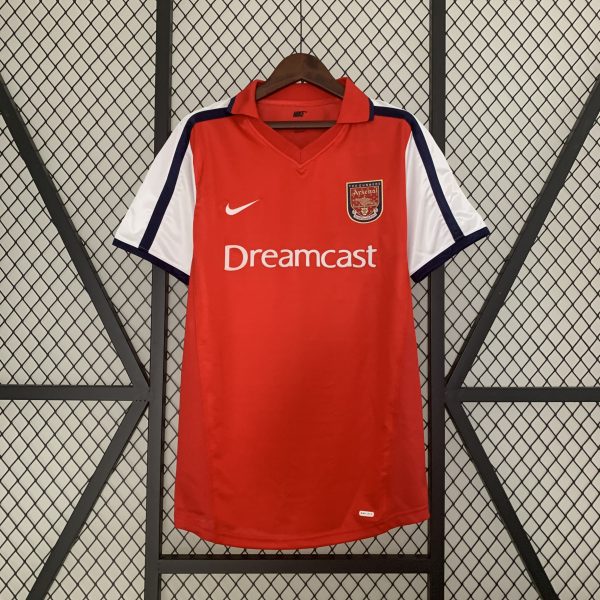 Camiseta Arsenal 2001/02