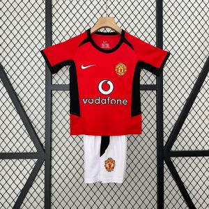 Camiseta y Pantalón corto Manchester United  2002/04