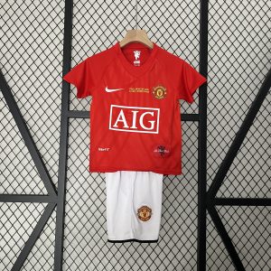Camiseta y Pantalón corto Manchester United 2007/08