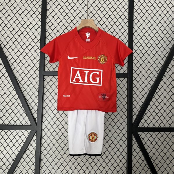 Camiseta y Pantalón corto Manchester United 2007/08