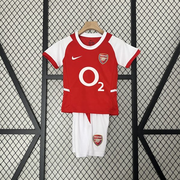 Camiseta y Pantalón corto Arsenal F.C 2002/04