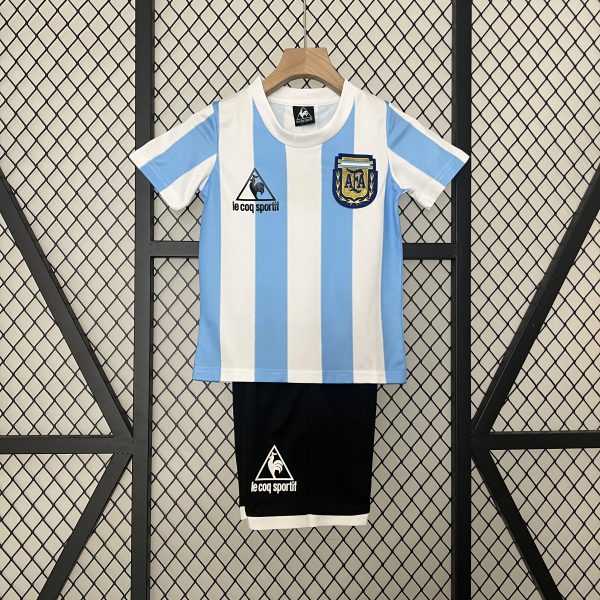 Camiseta y Pantalón corto Argentina 1986