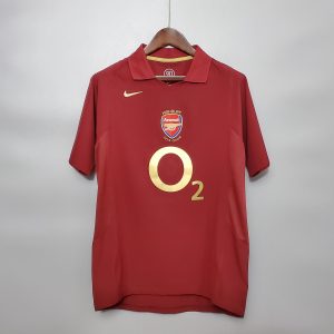 Camiseta Arsenal 2005/06