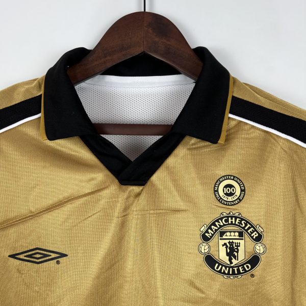 Camiseta Manchester United  Reversible 2001/02 - Imagen 2
